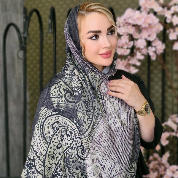 روسری سنتی آبرنگی - مانتو پاتریس رشت