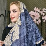 روسری نخی طرحدار - مانتو پاتریس رشت