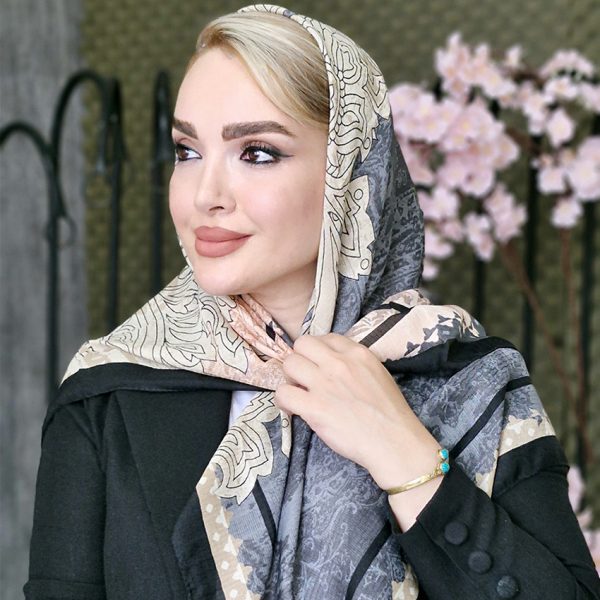 روسری نخی طرحدار - مانتو پاتریس رشت