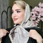 روسری نخی طرحدار - مانتو پاتریس رشت