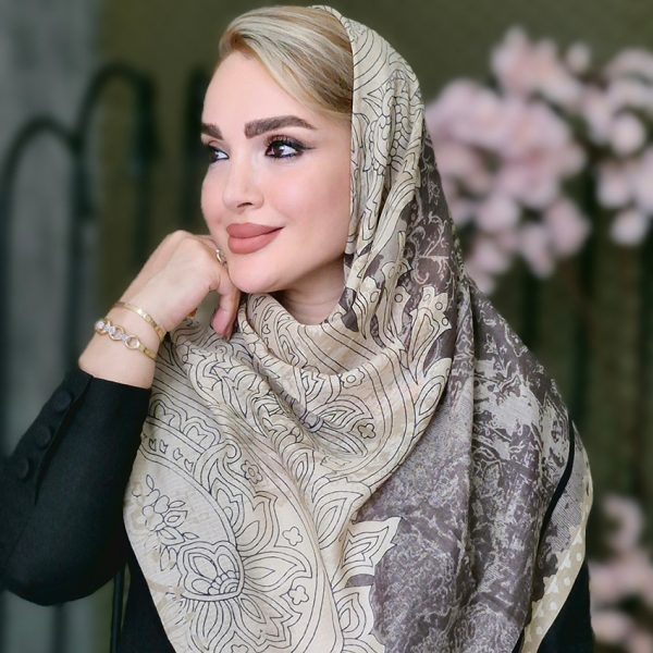 روسری نخی طرحدار - مانتو پاتریس رشت