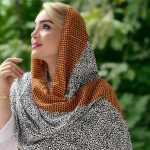 شال پیچازی و پلنگی نخی -مانتو پاتریس رشت