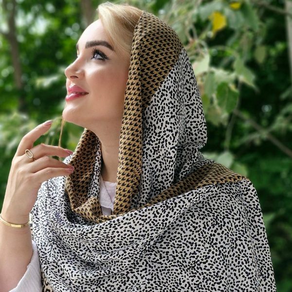 شال پیچازی و پلنگی نخی -مانتو پاتریس رشت