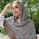 شال پیچازی و پلنگی نخی -مانتو پاتریس رشت