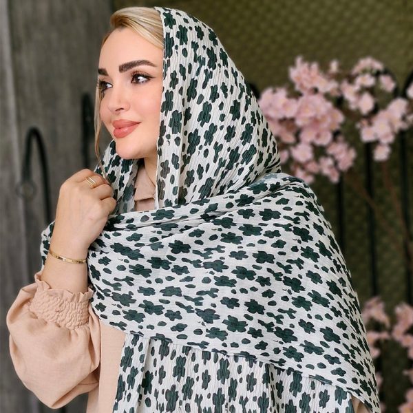 شال پلیسه گل ریز - مانتو پاتریس رشت