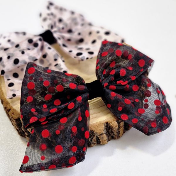 گیره سر پاپیون توری توپی - مانتو پاتریس رشت