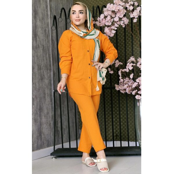 ست مانتو شلوار لینن - مانتو پاتریس رشت