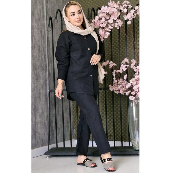 ست مانتو شلوار لینن - مانتو پاتریس رشت