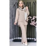 ست مانتو شلوار کراش بغل دکمه - مانتو پاتریس ر