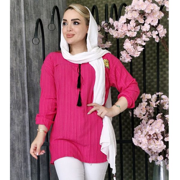 36600372-2 - Copy-min تونیک کراش گل رز - مانتو پاتریس رشت