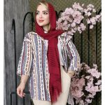 مانتو کریشه طرح گلیم - مانتو پاتریس رشت