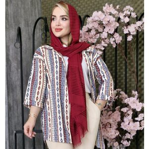 مانتو کریشه طرح گلیم - مانتو پاتریس رشت