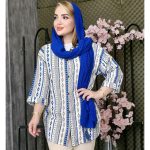 مانتو کریشه طرح گلیم - مانتو پاتریس رشت