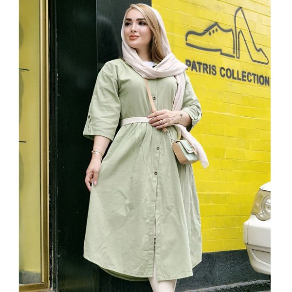 36600441-6-min پیراهن لینن چین دار - مانتو پاتریس رشت