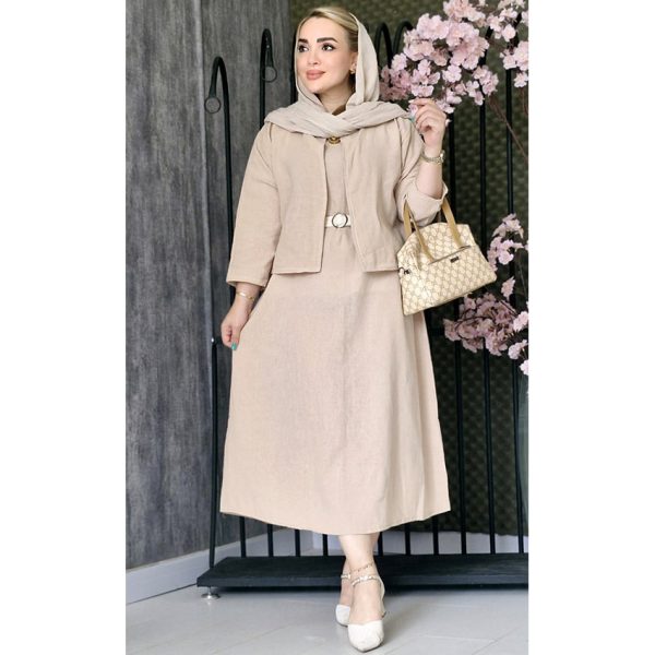 36600442-3-min ست کت سارافون لینن - مانتو پاتریس رشت