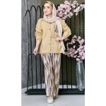 36600443ست مانتو شلوار طرحدار