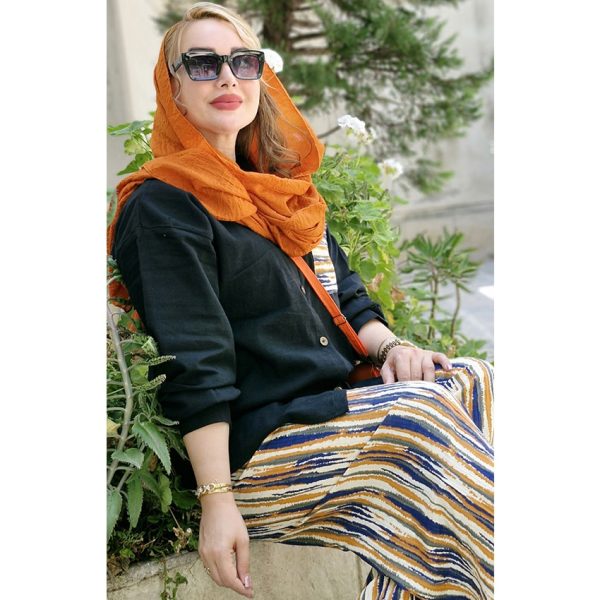 ست مانتو شلوار طرحدار - مانتو پاتریس رشت