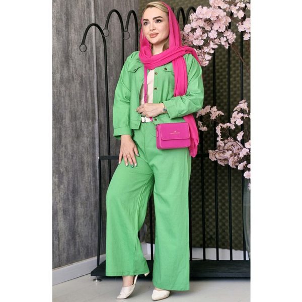 36600444-2-min ست کت شلوار لینن کجراه - مانتو پاتریس رشت