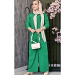 ست کت شلوار لینن کجراه - مانتو پاتریس رشت