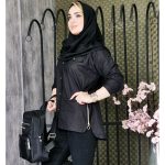 مانتو بغل زیپ - مانتو پاتریس رشت