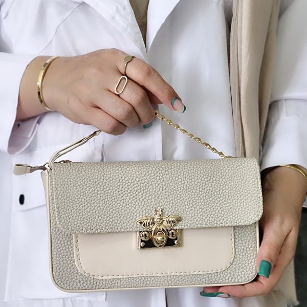 کیف فقل زنبوری پوست ماری -