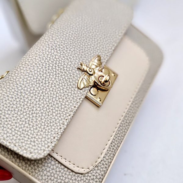 کیف فقل زنبوری پوست ماری -