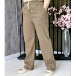 شلوار بگ قهوه ای - مانتو پاتریس رشت