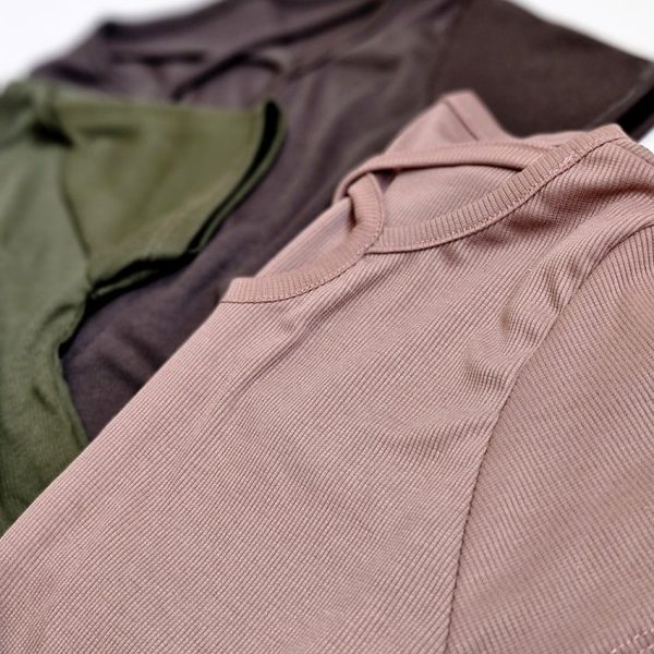 تیشرت فانریپ ضربدری - مانتو پاتریس رشت