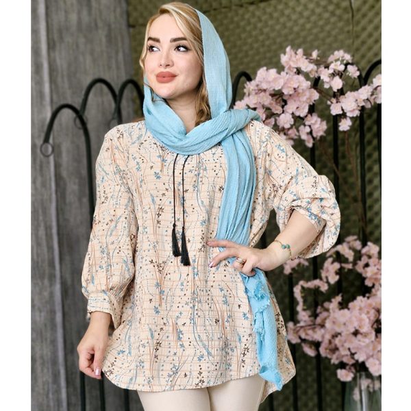 تونیک کریشه گل ریز - مانتو پاتریس رشت