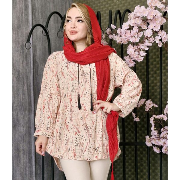 تونیک کریشه گل ریز - مانتو پاتریس رشت