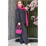 ست مانتو شلوار دبل فیس - مانتو پاتریس رشت