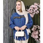 مانتو لینن نوار ریش - مانتو پاتریس رشت