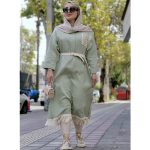 کفتان لینن ریش ریش