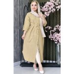 مانتو بلند الیاف آنزیم شور - مانتو پاتریس رشت