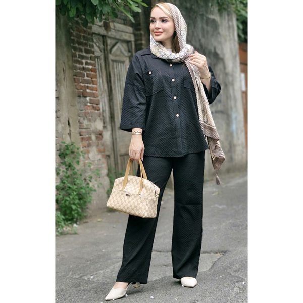 ست مانتو شلوار آنجل - مانتو پاتریس رشت