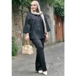 ست مانتو شلوار آنجل - مانتو پاتریس رشت