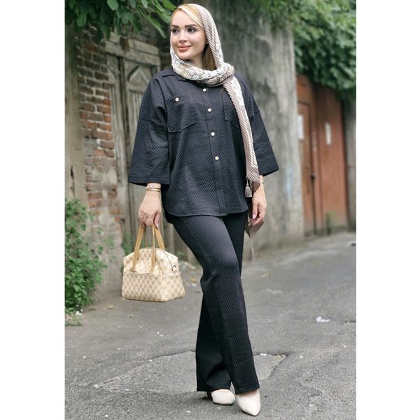 ست مانتو شلوار آنجل - مانتو پاتریس رشت