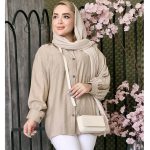 مانتو کتیبه دو جیب - مانتو پاتریس رشت