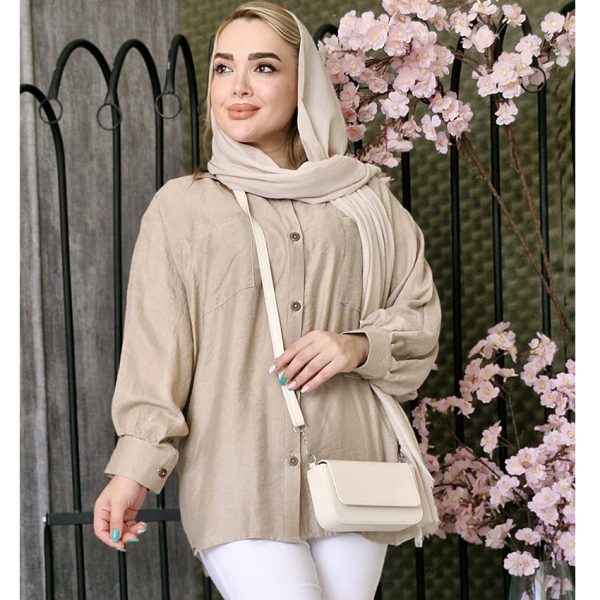 مانتو کتیبه دو جیب - مانتو پاتریس رشت