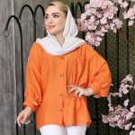 مانتو کتیبه دو جیب - مانتو پاتریس رشت