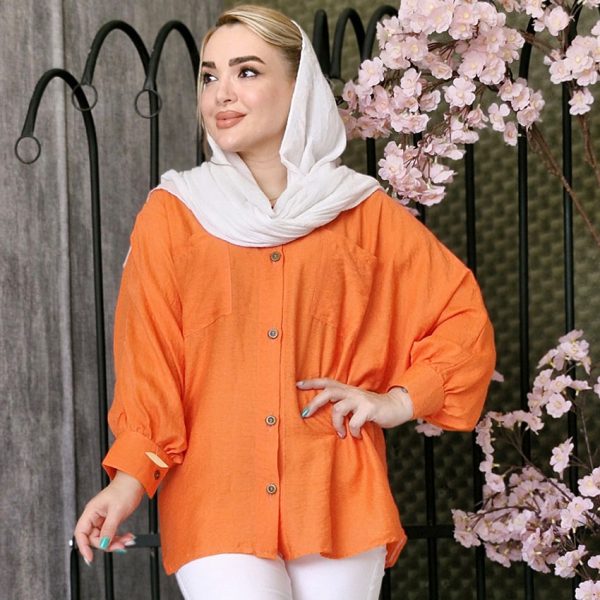 مانتو کتیبه دو جیب - مانتو پاتریس رشت