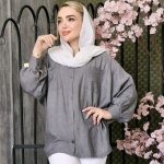 مانتو کتیبه دو جیب - مانتو پاتریس رشت