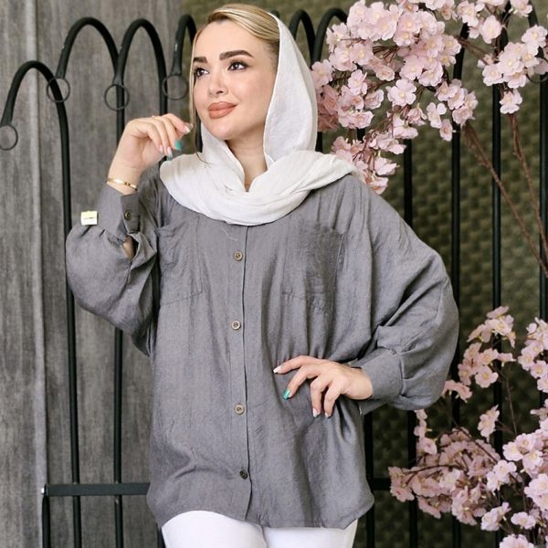 مانتو کتیبه دو جیب - مانتو پاتریس رشت