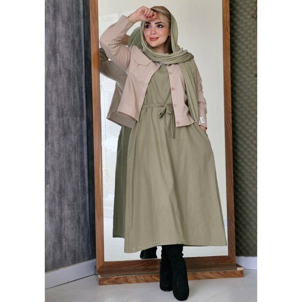 ست کت سارافون لینن - مانتو پاتریس رشت