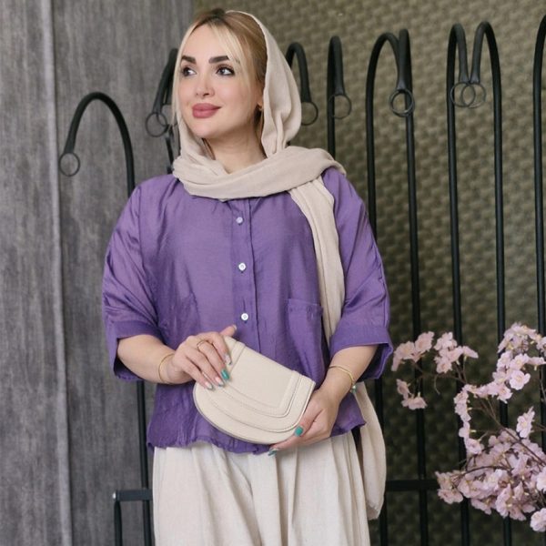 شومیز بابوس رنگی - مانتو پاتریس رشت