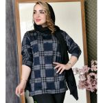 تونیک ملانژ چهارخونه - مانتو پاتریس رشت