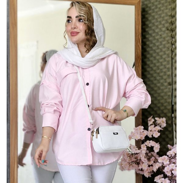 مانتو پانچ داکرون جیب نما - مانتو پاتریس رشت