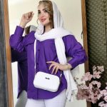 مانتو پانچ داکرون جیب نما - مانتو پاتریس رشت