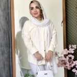 مانتو پانچ داکرون جیب نما - مانتو پاتریس رشت