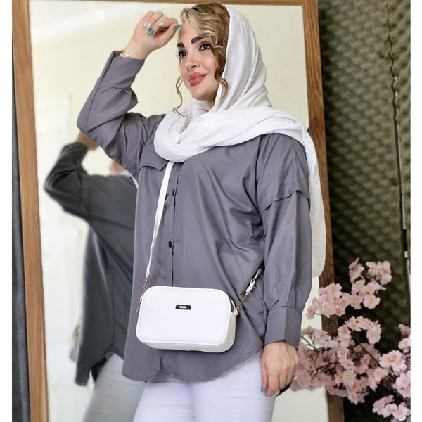 مانتو پانچ داکرون جیب نما - مانتو پاتریس رشت